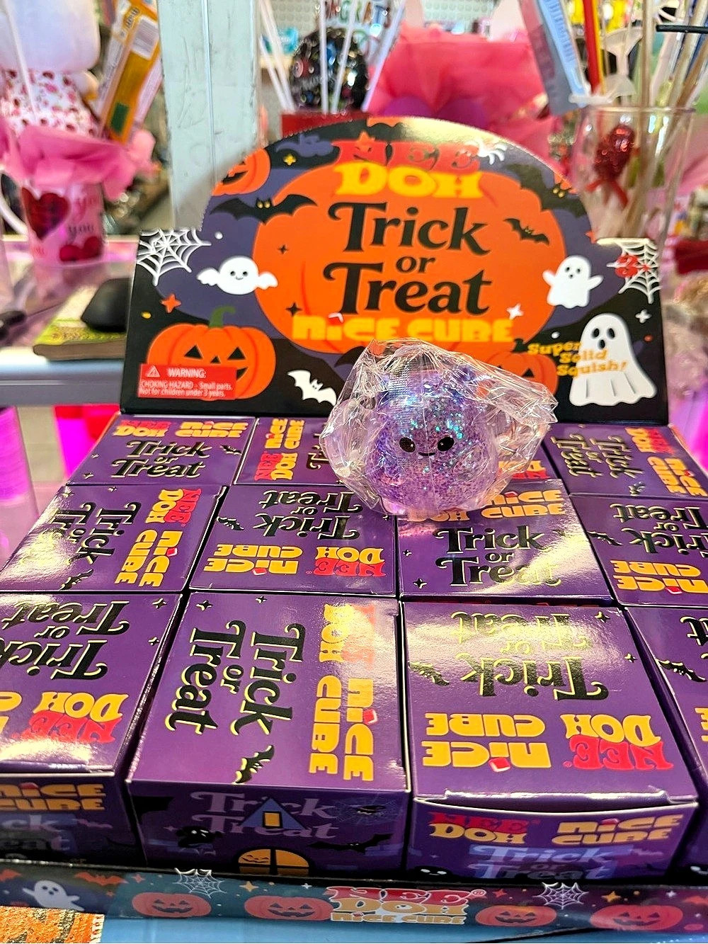 Trick or Treat Nice Cube Halloween squishy